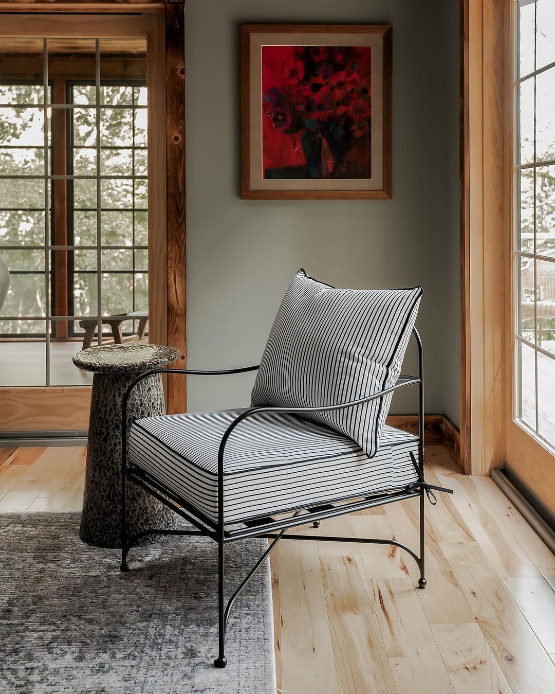 ROAD TO TODOS SANTOS, cool, muted green-gray paint color by Backdrop. – Best Sellers, Green, Light, Neutral, Our Picks, Living Room