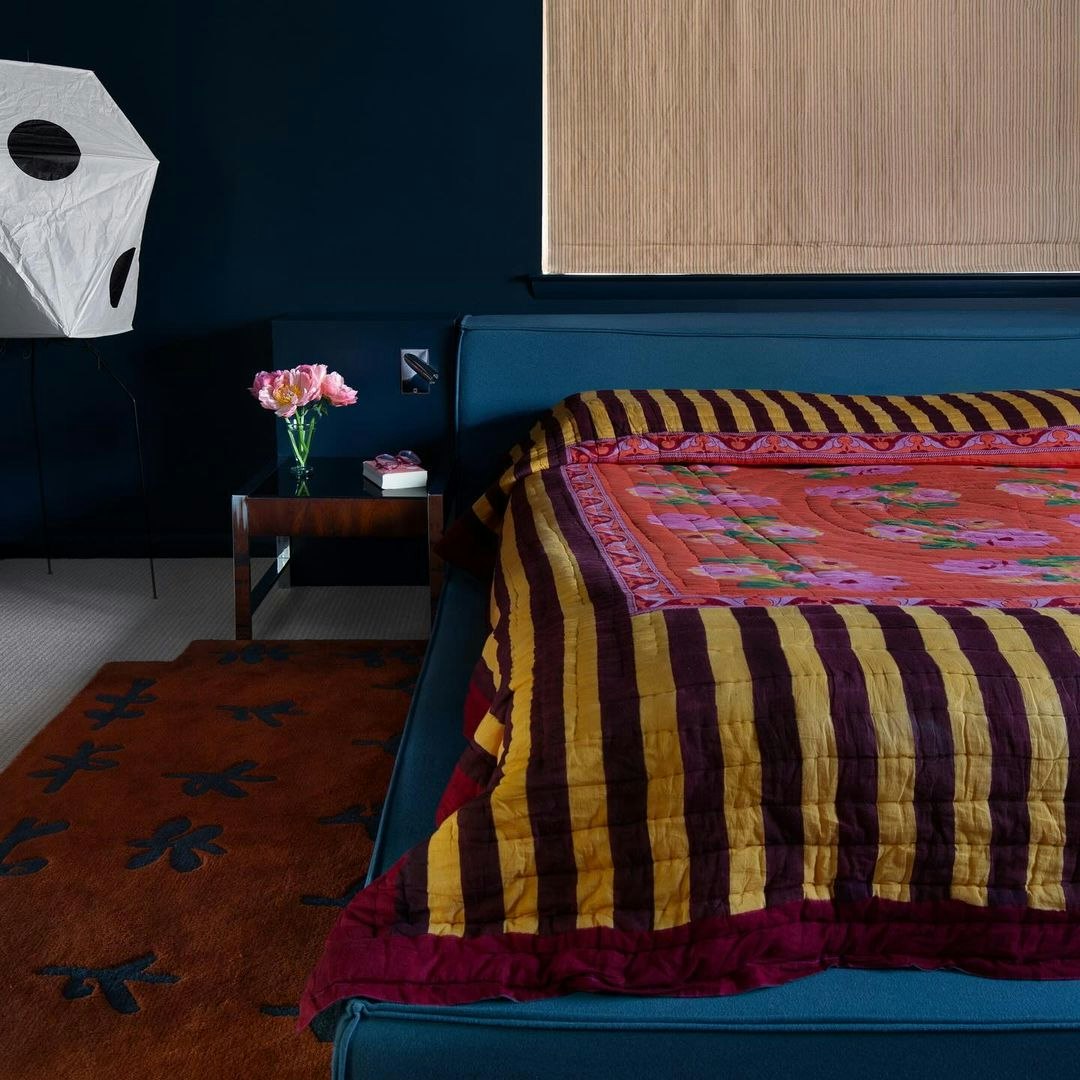 SURF CAMP, dark blue with green undertones paint color by Backdrop. – Best Sellers, Blue, Dark, Our Picks, Bedroom, Trim, Licensed