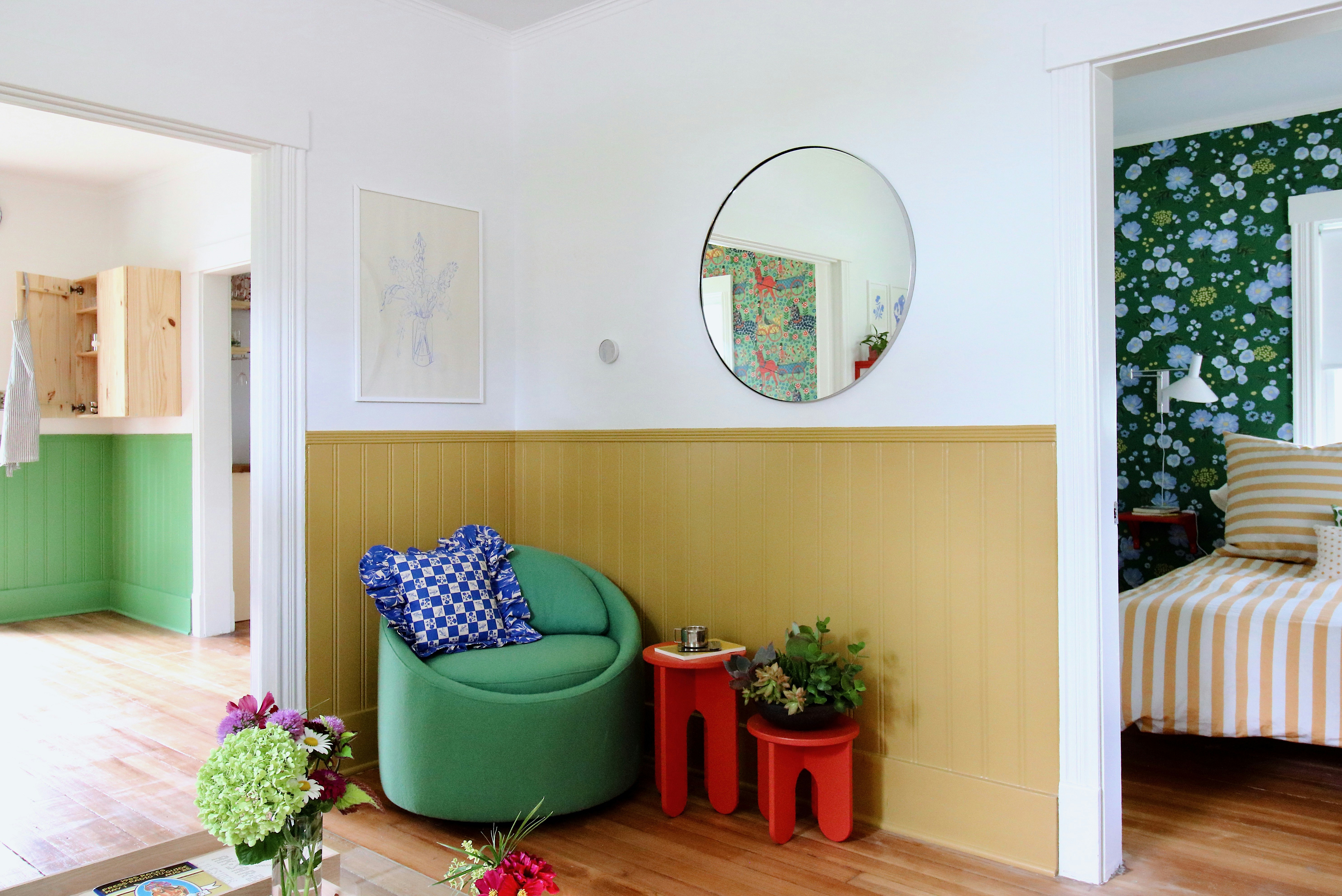TANLINES, SUPERMOON, deep yellow, pure white paint colors by Backdrop. – Bold, Yellow, Paint   Cabinet, Type:cabinet, Best Sellers, Neutral, Our Picks, White, Living Room, Accents, Trim