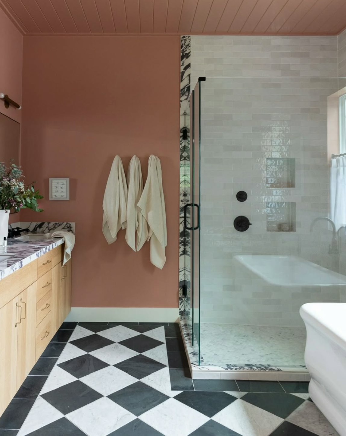 36 HOURS IN MARRAKESH, warm, earthy pink paint color by Backdrop. – Best Sellers, Pink, Paint   Interior Semigloss, Bathroom, Ceiling, Trim