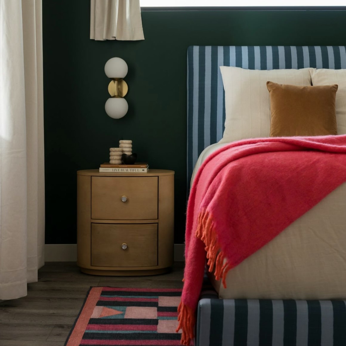 KISMET, dark, dutch green paint color by Backdrop. – Best Sellers, Dark, Green, Add Me, Bedroom